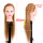 Salon Hairdressing Synthetic Hair Training Mannequin Head